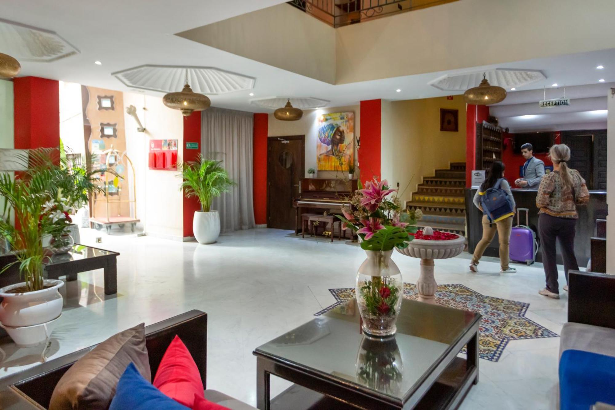 Le Caspien Boutique Hotel Marrakesh Bagian luar foto